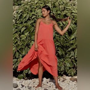 NWT! Coral Z Supply Laila Maxi Dress XS